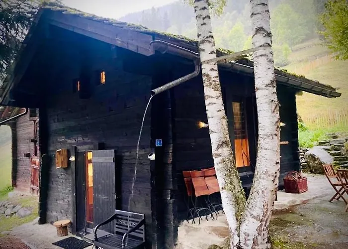 Huettli Weitblick 10 Minuten Zur Skigondel Und Aletschgletscher Daire Naters