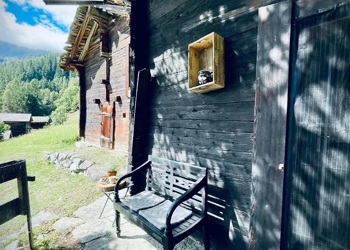 Hüttli Weitblick 10 Minuten Zur Skigondel Und Aletschgletscher Apartment