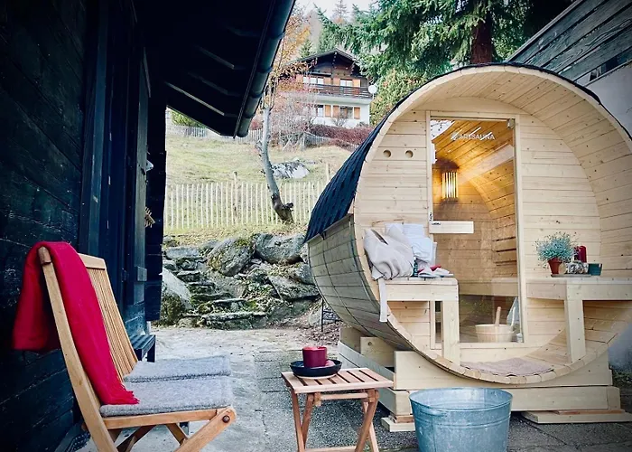 Huettli Weitblick 10 Minuten Zur Skigondel Und Aletschgletscher *