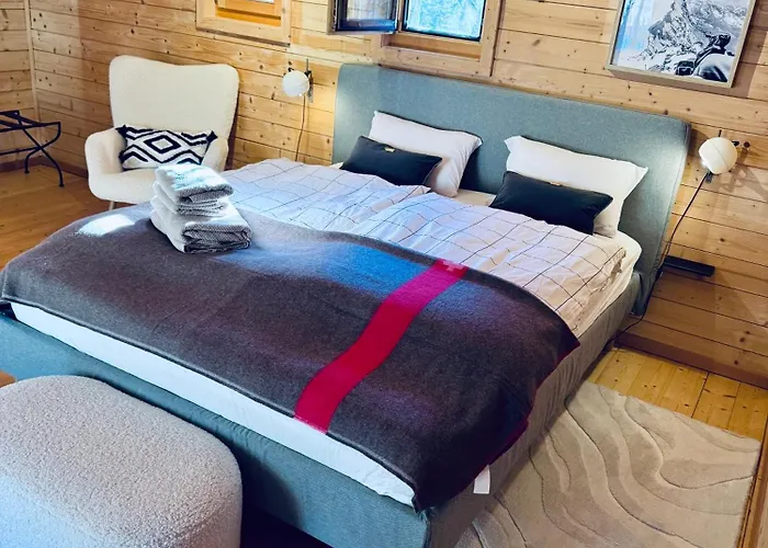 Huettli Weitblick 10 Minuten Zur Skigondel Und Aletschgletscher Daire