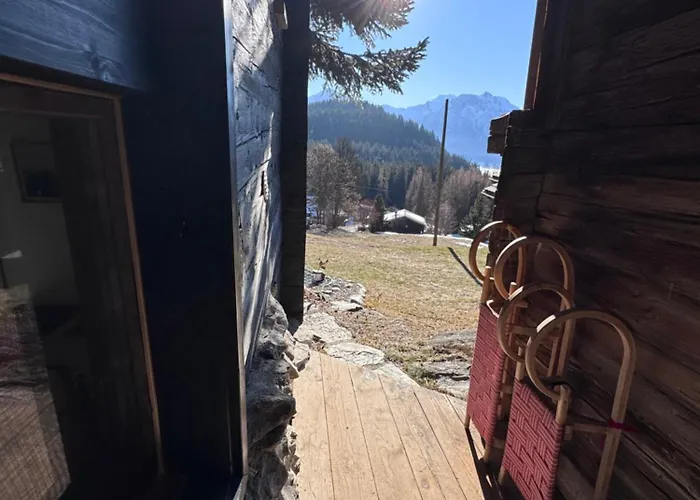 Hüttli Weitblick 10 Minuten Zur Skigondel Und Aletschgletscher * Naters