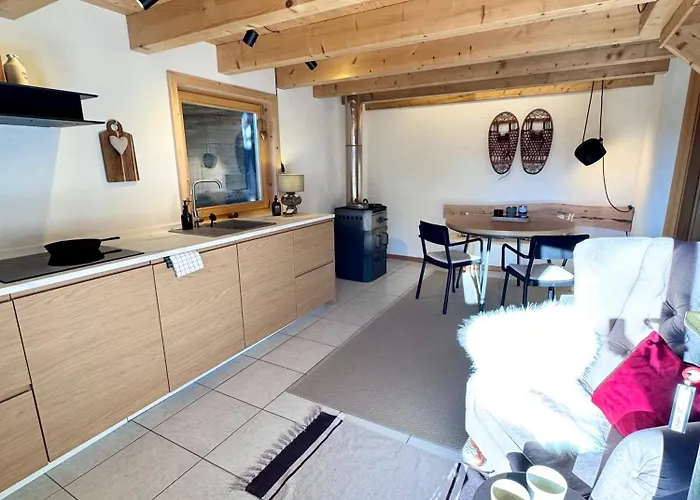 Apartment Hüttli Weitblick 10 Minuten Zur Skigondel Und Aletschgletscher Naters