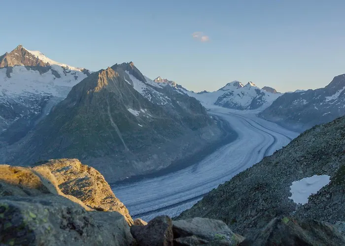 Apartment Hüttli Weitblick 10 Minuten Zur Skigondel Und Aletschgletscher *