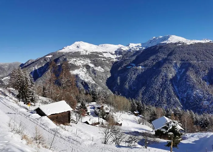 公寓 Huettli Weitblick 10 Minuten Zur Skigondel Und Aletschgletscher *